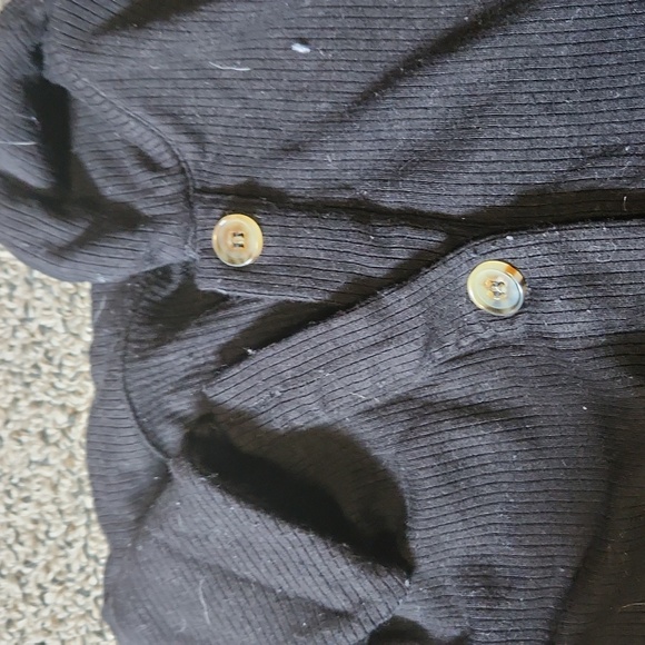 Long Sleeve Button Up Bodysuit - Picture 2 of 3